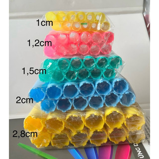 Trục Ống xương xoắn trơn uốn lạnh không gai 😃 Giá Rẻ 😃 quấn cuốn định hình tóc uốn dễ xài nhựa dày cao cấp không mùi hôi