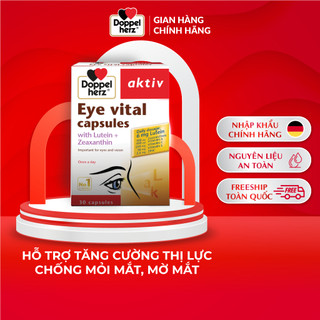 Viên uống chống mỏi mắt, tăng cường thị lực Doppelherz Eye Vital Capsules (Hộp 30 viên)