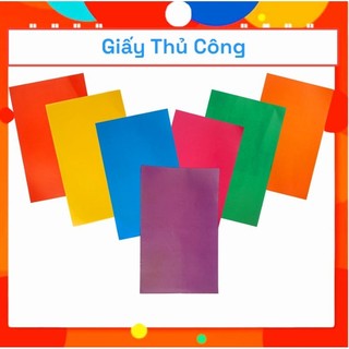 Giấy thủ công - không keo combo 70 tờ