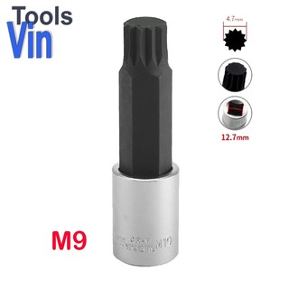MŨI LỤC GIÁC HOA THỊ 12 CẠNH M9, DÀI 75MM Tài Vũ