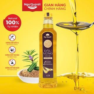 Dầu vừng 100% nguyên chất an toàn cho cả các bé ăn dặm