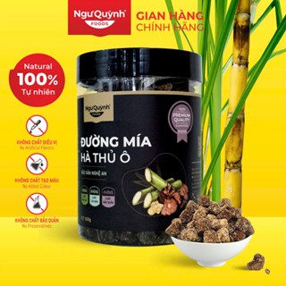 ĐƯỜNG MÍA HÀ THỦ Ô 100% TỰ NHIÊN NGUYÊN CHẤT CÓ GIẤY CHỨNG NHẬN VSATTP. TRỌNG LƯỢNG 500GRAM/HOP