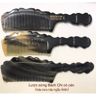 Lược sừng Châu Phi nguyên chất - Không cán