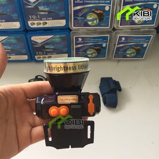 Đèn pin mini siêu sáng 9812 SUNCESSA, đèn pin đeo đầu sạc điện kín nước