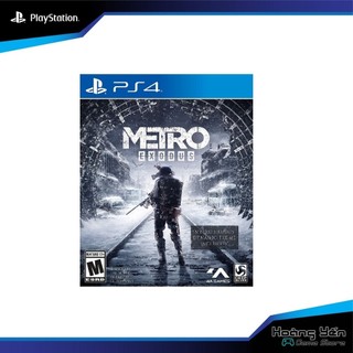 Đĩa game ps4 Metro exodus