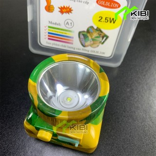 Đèn pin đội đầu, đèn pin đeo đầu siêu sáng a1 goldlion