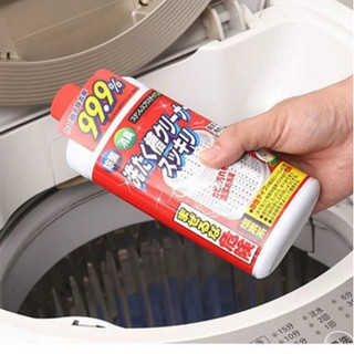 Nước tẩy lồng giặt Rocket Soap của Nhật Bản chai 550g diệt vết bẩn và loại bỏ nấm mốc ở sâu trong lồng giặt