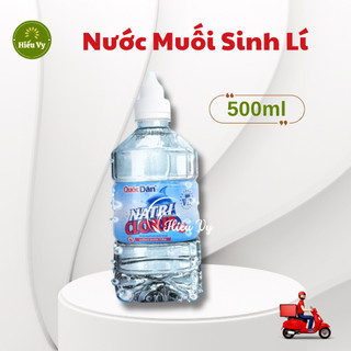 Nước muối sinh lí natri clorid 0.9% 500ml
