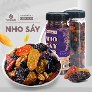 Nho khô Chile Raisins TANU NUTS 3 màu sấy chua ngọt không đường 400g