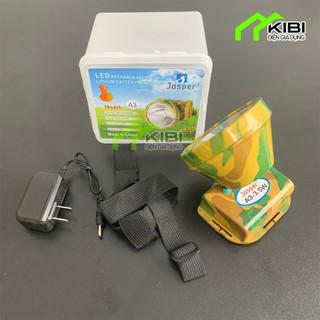 Đèn pin đội đầu, đèn pin sạc  A3 Jasper