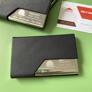 Hộp đựng card visit cao cấp tại Hà Nội khắc tên logo theo yêu cầu lấy ngay giá rẻ
