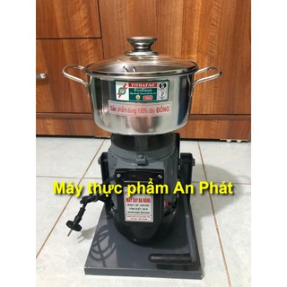 Máy xay thịt làm giò chả lụa 750W Cối xay riềng xả đa năng