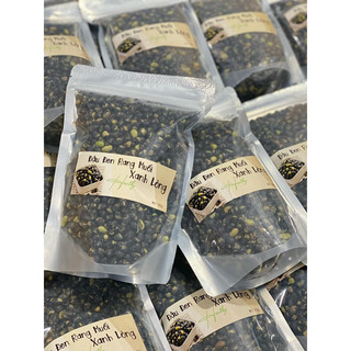 Đậu đen xanh lòng rang muối sấy giòn 500g