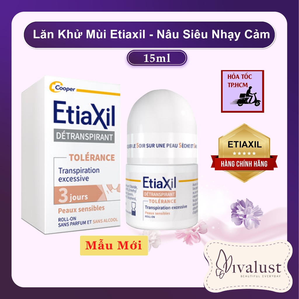 [Chính Hãng] Lăn khử mùi ETIAXIL dành cho DA SIÊU NHẠY CẢM - Không Còn Mùi Hôi Nách
