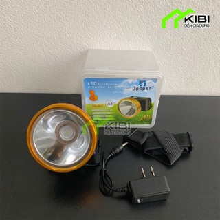 Đèn pin đội đầu, đèn pin led siêu sáng A5 Jasper
