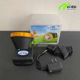 Đèn pin đội đầu, đèn pin led siêu sáng A5 Jasper