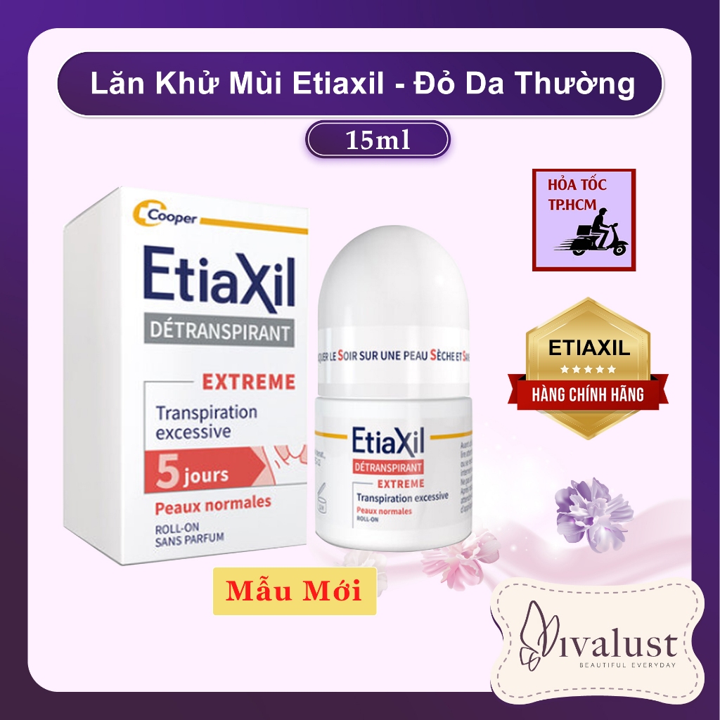 [Chính Hãng] Lăn khử mùi ETIAXIL dành cho DA THƯỜNG - Không Còn Mùi Hôi Nách