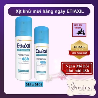 [Chính hãng] Xịt Khử Mùi ETIAXIL Déodorant Anti-Transpirant 48h Anti-Traces Blanches & Jaunes 100ml
