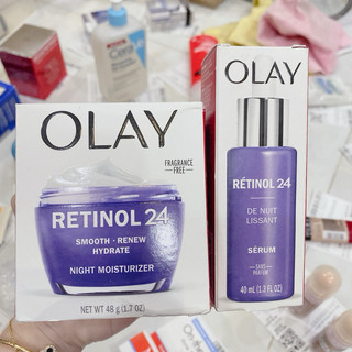 Combo kem + serum olay regenerist retinol 24