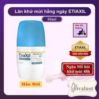 [Chính hãng] Lăn Khử Mùi Hàng Ngày ETIAXIL Deodorant Anti-Transpirant 48h Peaux Sensibles (50ml)