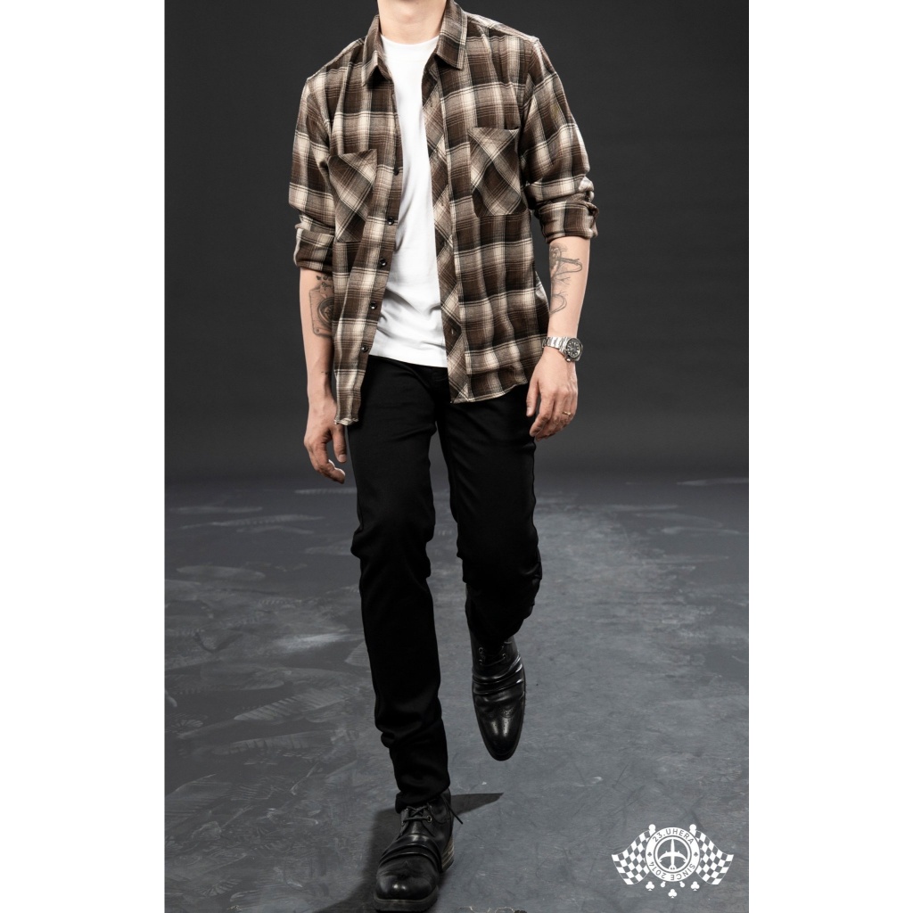 Bevis Shirt- Áo Sơ Mi Flannel