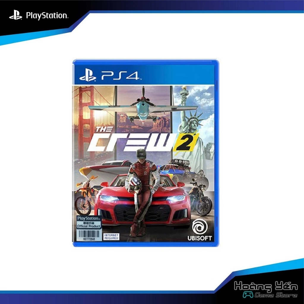 Đĩa Game Ps4: The crew 2