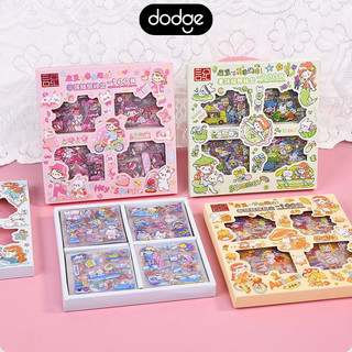 Miếng dán Sticker cute dễ thương 2D trang trí bình nước, sổ nhật ký
