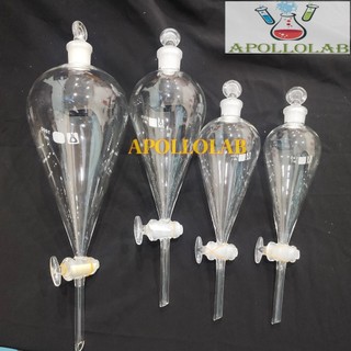 Phễu chiết tinh dầu phễu lắng gạn quả lê các cỡ 60ml - 1000ml