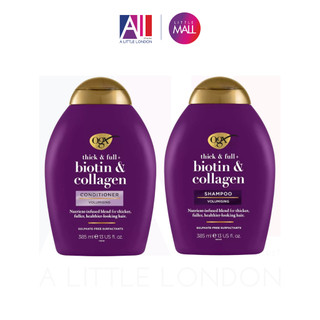 [TOP 1 SHOPEE] Dầu gội, xả OGX Biotin & Collagen Shampoo - Conditioner 385ml (Bill Anh)