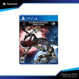 [Mã 99ELHA giảm 7% đơn 300K] Đĩa game ps4 Bayonetta and Vanquish