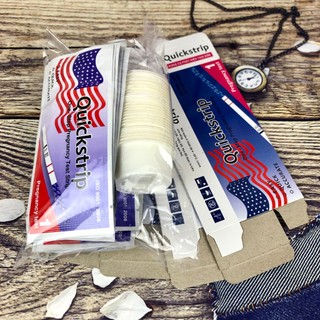 Combo 25 Que thử thai Không Vỏ Hộp siêu gọn tiết kiệm phí ship ( Quick Strip cờ )