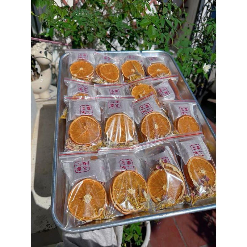 Trà cam quế/ trà đào cam sả