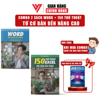 Combo 2 Sách Word và 150 Thủ Thuật Excel  ĐÀO TẠO TIN HỌC Từ Cơ Bản Đến Nâng Cao Có Kèm Video Khoá Học