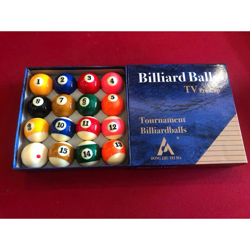 Bóng bida, Bộ Bi A dùng CLB/cá nhân  - Bóng chữ A - Bóng Cô Gái - Hàn Quốc loại 16 quả