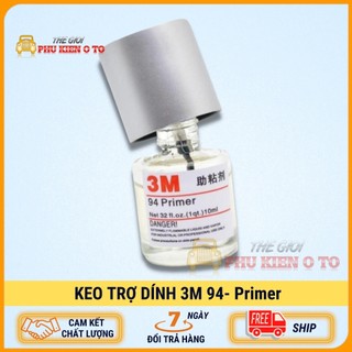 Keo trợ dính 3M 94 Primer 10ml, keo mồi chất dung môi tăng bám tăng độ kết dính cho băng 2 mặt hỗ trợ dán phụ kiện xe