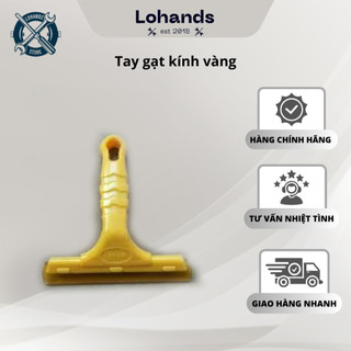 Tay cầm gạt kính tay vàng gạt nước dán kính tiện lợi Lohandstore