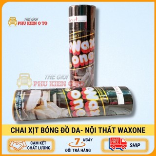 Chai xịt bóng đồ da, đồ gỗ, nội thất oto WAX ONE 450ml (Thái Lan)