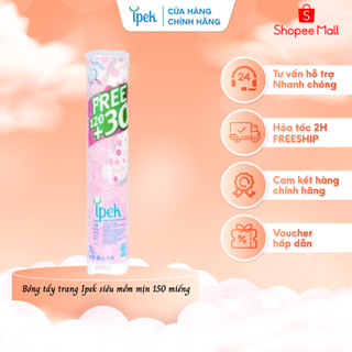 Bông tẩy trang ipek thổ nhĩ kì 150 miếng ( 1 gói /120+30 miếng)