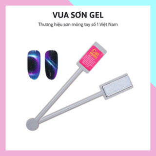 Nam châm 2 đầu hơ sơn gel tạo hình mắt mèo 3D mắt mèo kim cương phụ kiện nail giá rẻ VUA SƠN AS