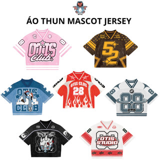 Áo thun mascot jersey locar brand Otis Club - vải thun mè lưới mặc mát