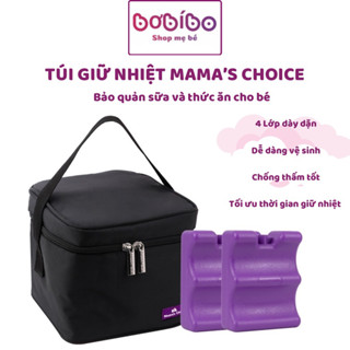 Túi Đá Khô Trữ Sữa Mama’s Choice, Bảo Quản Lạnh Sữa Mẹ Đến 14 Giờ, Giữ Nhiệt Bình Sữa, Đựng và Giữ Ấm Đồ Ăn Cho Mẹ & Bé