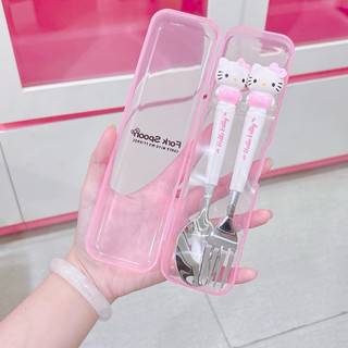 Set Muỗng Nĩa Hello Kitty