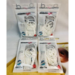 Tăm chỉ Okamura Sợi Chỉ Dẹp chăm sóc răng miệng 40 cây/ gói - Tăm chỉ nha khoa Okamura Asahi 40P