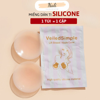 Miếng Dán Ngực Tàng Hình Làm Bằng Silicone Cao Cấp Tái Sử Dụng Nhiều Lần NL009