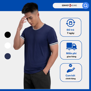 Áo Thun Nam Cộc Tay GENVIET T4321T2106