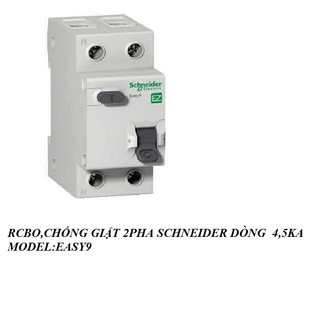 CB CHỐNG GIẬT SCHNEIDER,APTOMAT CHỐNG GIÂT,CẦU DAO CHỐNG RÒ SCHNEIDER,RCBO EZ9D
