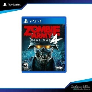 [Mã 99ELHA giảm 7% đơn 300K] Đĩa game ps4 Zombie army 4 - Dead war
