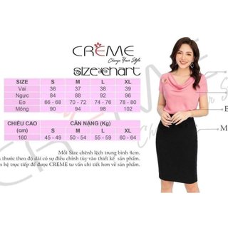 Áo Sơ Mi Nữ SM4043 - Hãng Creme