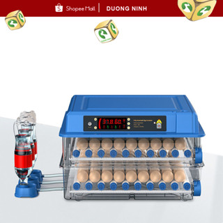 Máy ấp trứng mini, máy ấp trứng gà tự đảo thông minh Dương Ninh sử dụng 220v & 12v MAT08