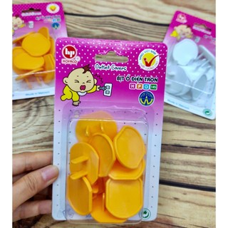 Bịt Ổ Điện 10 cái An toàn cho bé - Bịt ổ điện tròn HPG145 - Hofaco Hàng Việt Nam Chất Lượng Cao